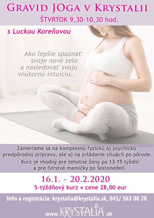 gravid joga s Luckou Korenovou