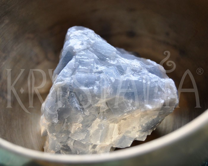 Modrý kalcit surovina